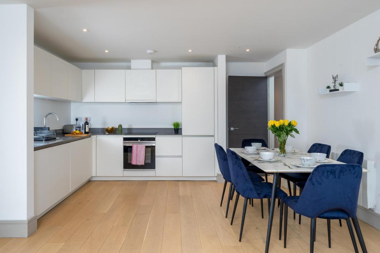 Modern London City Apartment - Victoria Line Ngoại thất bức ảnh